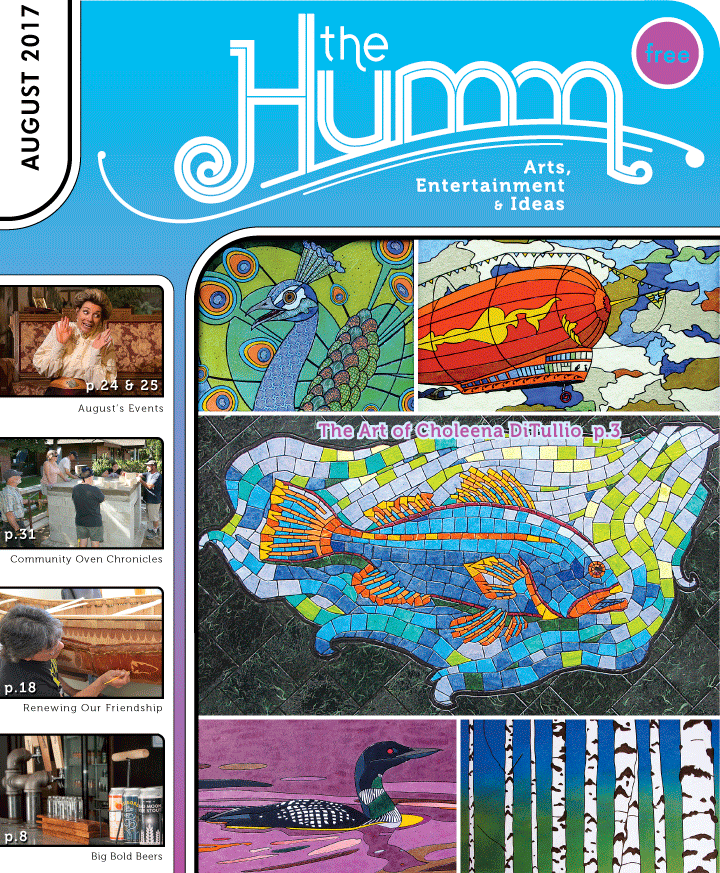 theHumm in print August 2017