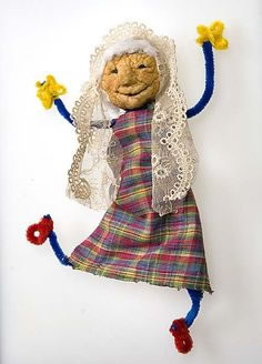 Dried apple doll