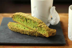 Kale and Pistachio Biscotti by Rebecca Eide